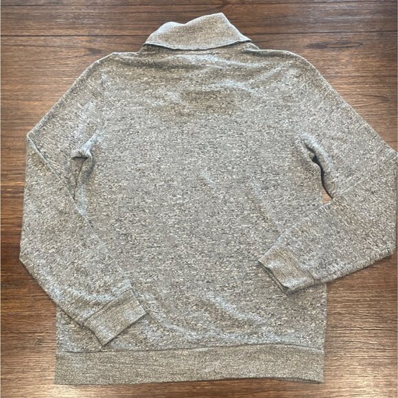 NWOT AG Adriano Goldschmied Men's M Cowl Neck Sweater Heather Gray Lightweight - Picture 3 of 6